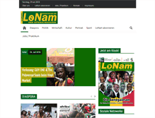 Tablet Screenshot of lonam.de